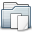 Documents Folder Graphite Icon 32x32 png